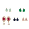 5-in-1 Antique Gold Multi-Style Necklace Set - view 2