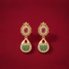 Antique Temple Gold Drop Earrings