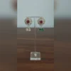 Beautiful Stone Stud Earrings Set - Multicolor - view 3