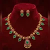 Classic Pearl Necklace Set with Matching Earrings
