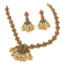 Multi Strand Long Gold Chain Necklace - view 3