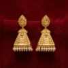 Premium Long Chandelier Gold Earrings with Pearls