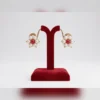 Small Gold Stud Jhumka Earrings for Daily Wear - view 3