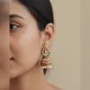 Traditional Temple Style Jhumka Earrings - view 3