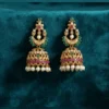 Traditional Temple Style Jhumka Earrings - view 4