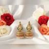 Traditional Temple Style Jhumka Earrings - view 5
